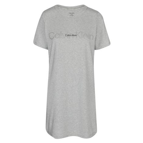 Dámska nočná košeľa QS6896E P7A šedá - Calvin Klein šedá