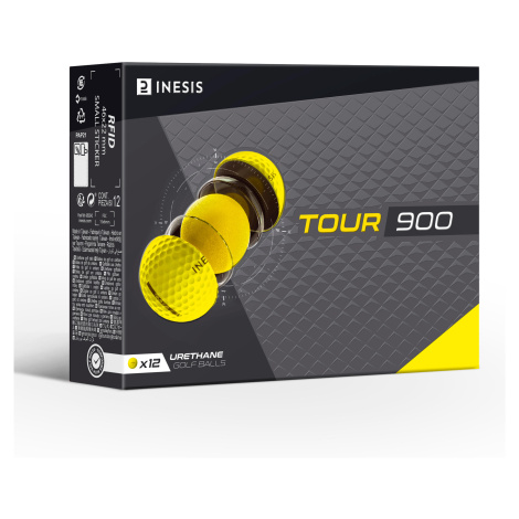 Golfové loptičky Inesis Tour 900 - 12 ks žlté