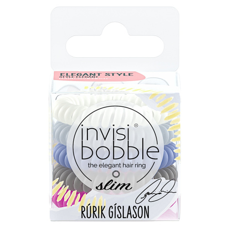 Tenká špirálová gumička do vlasov Invisibobble Slim Rúrik Gíslason No Place Like Reykjavík - 5 k
