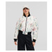 Bunda Karl Lagerfeld Archive Bomber Sketches Multi