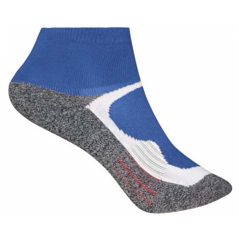James & Nicholson Športové ponožky členkové JN210 - Kráľovská modrá