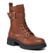 Tommy Hilfiger Outdoorová obuv Cool Feminine Bikerboot FW0FW07322 Hnedá