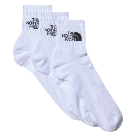 The North Face Súprava 3 párov vysokých pánskych ponožiek NF0A882GFN41 Biela