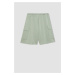 DeFactoFit Paperbag Short Leg Modal Shorts