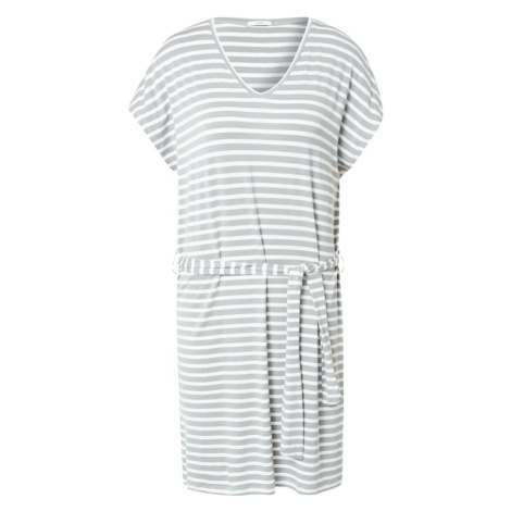 ESPRIT Plážové šaty  sivá / biela
