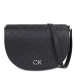 Calvin Klein Kabelka Ck Daily Saddle Bag_Epi Mono K60K611879 Čierna