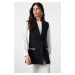 Trendyol Black Accessory Detailed Fabric Woven Vest