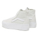 Vans Sneakersy Ua Sk8-Hi Tapered Stackform VN0A5JMKBGF1 Écru