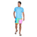 Pánske plavky NIKE SWIM Voyage Colorblock Best 7 inch-899 cool multi