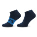 Boss Súprava 2 párov členkových pánskych ponožiek 50467747 Modrá