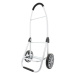 Čierno-biely prémiový nákupný vozík na kolieskach “Aluman“