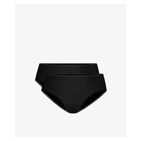 Women's panties ATLANTIC Hipster 2Pack - black