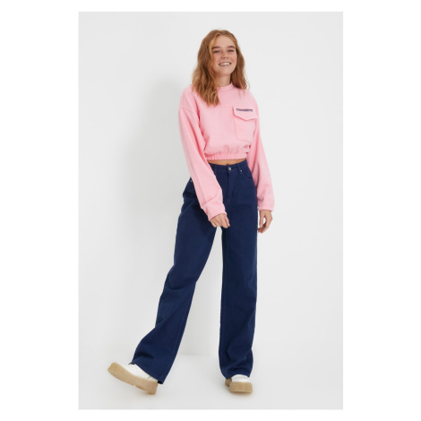 Dámske džínsy wide leg Trendyol