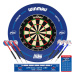 Kompletný šípkový set, terč Winmau Blade 6, PDC chránič steny, 2 sety šípok, štartovacia čiara, 