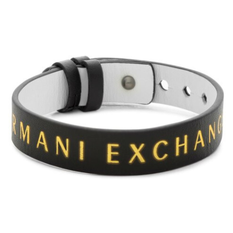 Armani Exchange Náramok Logo AXG0107040 Biela