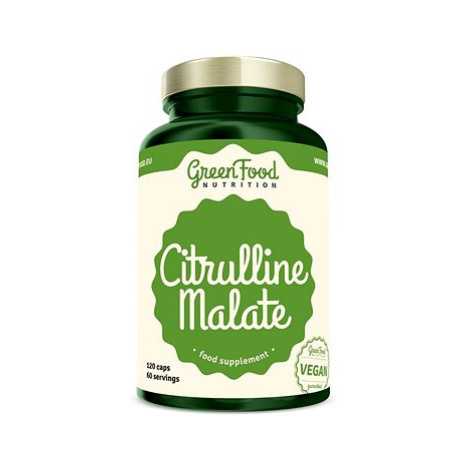 GreenFood Nutrition Citrulline Malate 120 ks