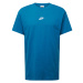 Nike Sportswear Tričko 'CLUB'  modrá / biela