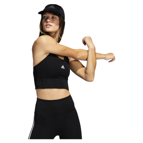 Women's adidas Running Medium-Support Pocket Bra Black