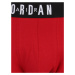 Jordan Boxerky 'FLIGHT Cotton Core Boxer Briefs'  sivá melírovaná / červená / čierna / biela