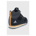 Detské topánky adidas Performance SNOWPITCH čierna farba
