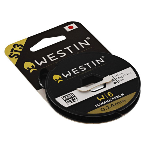 Westin fluorocarbon w6 st3 clear 50 m - 0,26 mm 4,5 kg