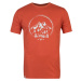 Hannah Ravi Pánske bavlnené tričko 10029118HHX mecca orange