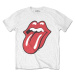 The Rolling Stones Tričko Classic Tongue Unisex White