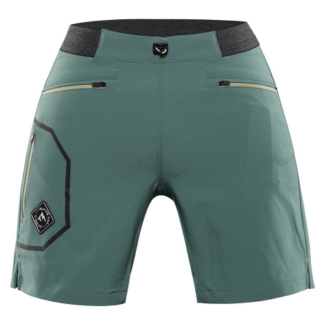 Women's outdoor shorts ALPINE PRO ZAMBA myrtle