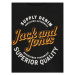 Jack&Jones Junior Mikina 12237110 Čierna Regular Fit