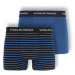 Volcano 2Pack Boxerky U-BOXER Blue/Blue Stripes