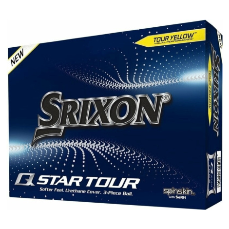 Srixon Q-Star Tour Golf Balls Tour Yellow