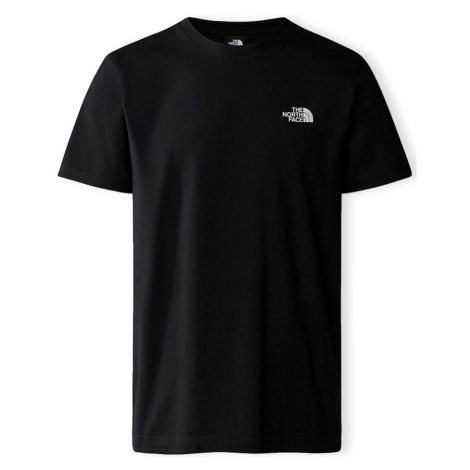 The North Face  Simple Dome T-Shirt - Black  Tričká a polokošele Čierna