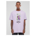 Men's T-shirt Blend Oversize lilac