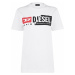 Diesel Asymmetrical Logo T Shirt