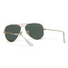 Ray-Ban Slnečné okuliare Junior Aviator 0RJ9506S 223/71 Zlatá