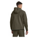 Under Armour UNSTOPPABLE FLC FZ Pánska mikina, khaki, veľkosť