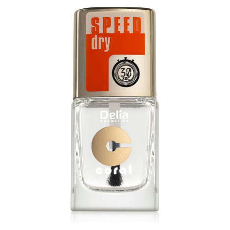 Delia Cosmetics Speed Dry vrchný lak na nechty pre urýchlenie zasychania laku