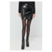 Sukňa Karl Lagerfeld čierna farba, mini, rovný strih