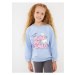 LC Waikiki Crew Neck Printed Long Sleeve Girl's Sweatshirt