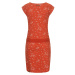 Ragwear Letné šaty 'Penelope'  sivá / ružová / červená / biela
