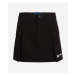 Sukňa Karl Lagerfeld Jeans Klj Pleated Cargo Skirt Black