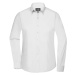 James & Nicholson Dámska košeľa s dlhým rukávom JN677 - Biela
