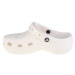 Dámske kroksy (rekreačná obuv) CROCS Classic Platform Clog W white