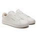 Tommy Hilfiger Sneakersy Th Court Leather Grain Ess FM0FM05297 Écru