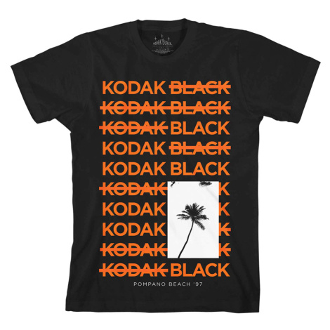 Kodak Black tričko Palm Čierna