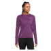 Nike NK DF PACER CREW Dámske bežecké tričko, fialová, veľkosť
