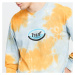 HUF Ellipse Logo Longsleeve T-Shirt Light Blue/ Orange