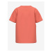 Oranžové chlapčenské tričko s potlačou name it Vux