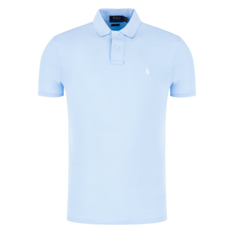 Polo Ralph Lauren Polokošeľa Core Replen 710795080 Modrá Slim Fit