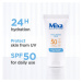 MIXA Daily Invisible SPF Cream hydratačný denný krém SPF 50